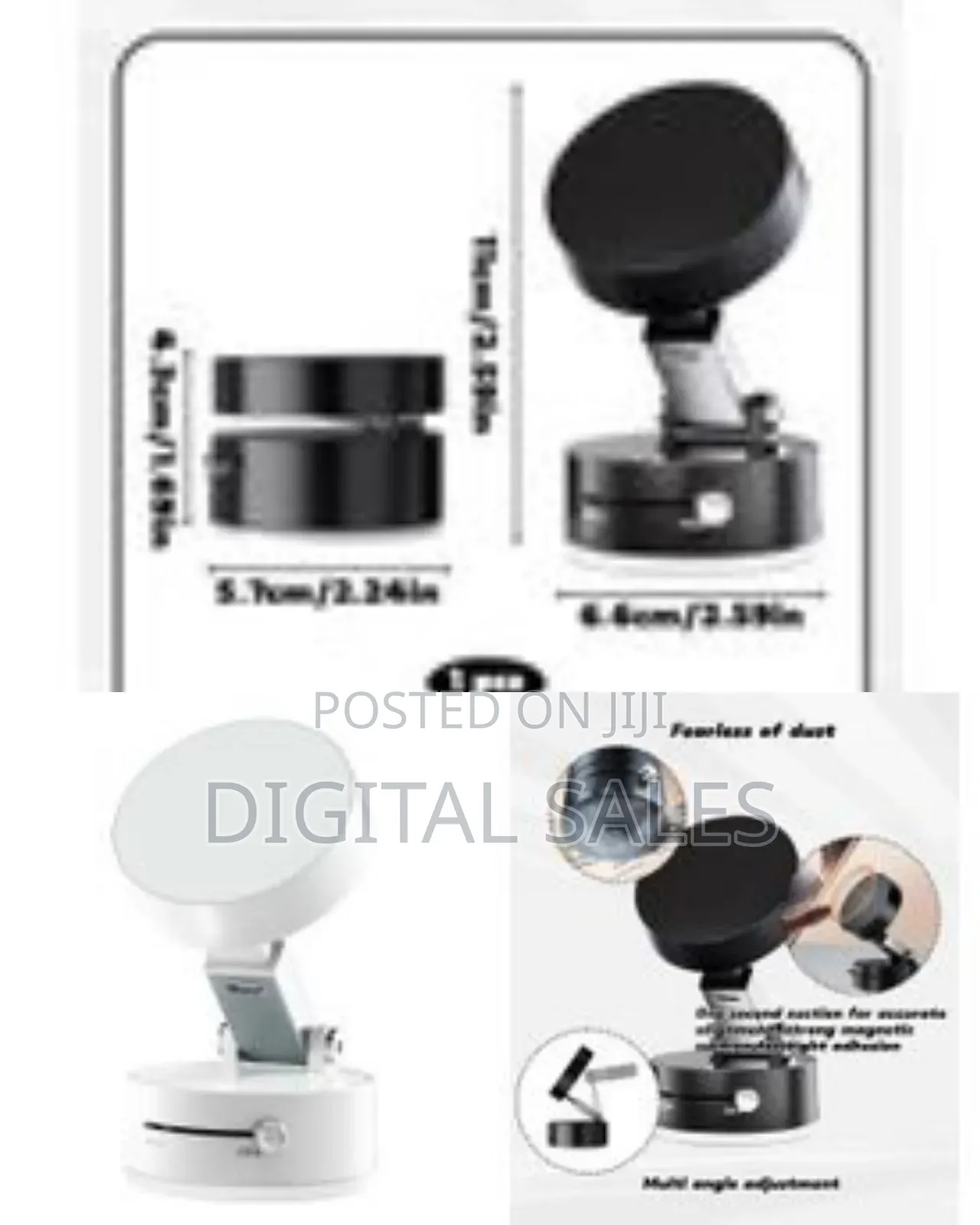 Magnetic Phone Holder for Car, Compatible With Magsafe Adjustable Car