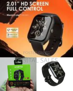 Oriamo Watch 5 Lite 2.01" Hd Ip68 Bt Calling Smart Watch