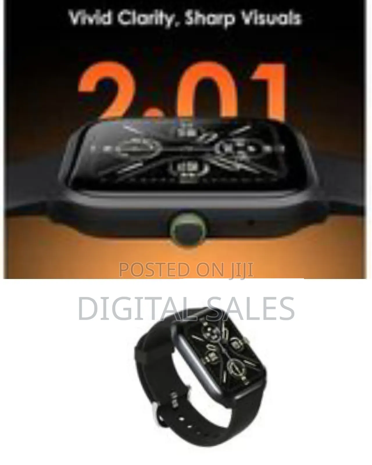 Oriamo Watch 5 Lite 2.01" Hd Ip68 Bt Calling