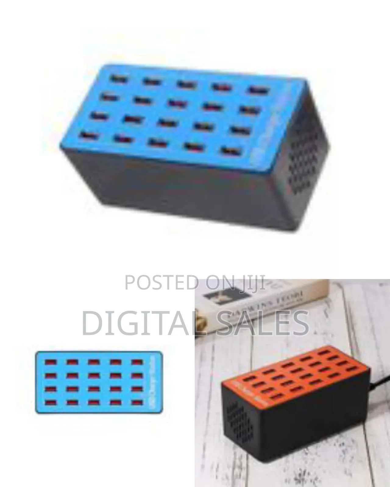 Microware Usb Charging Station Dock, 20 Port Usb Charging Station For