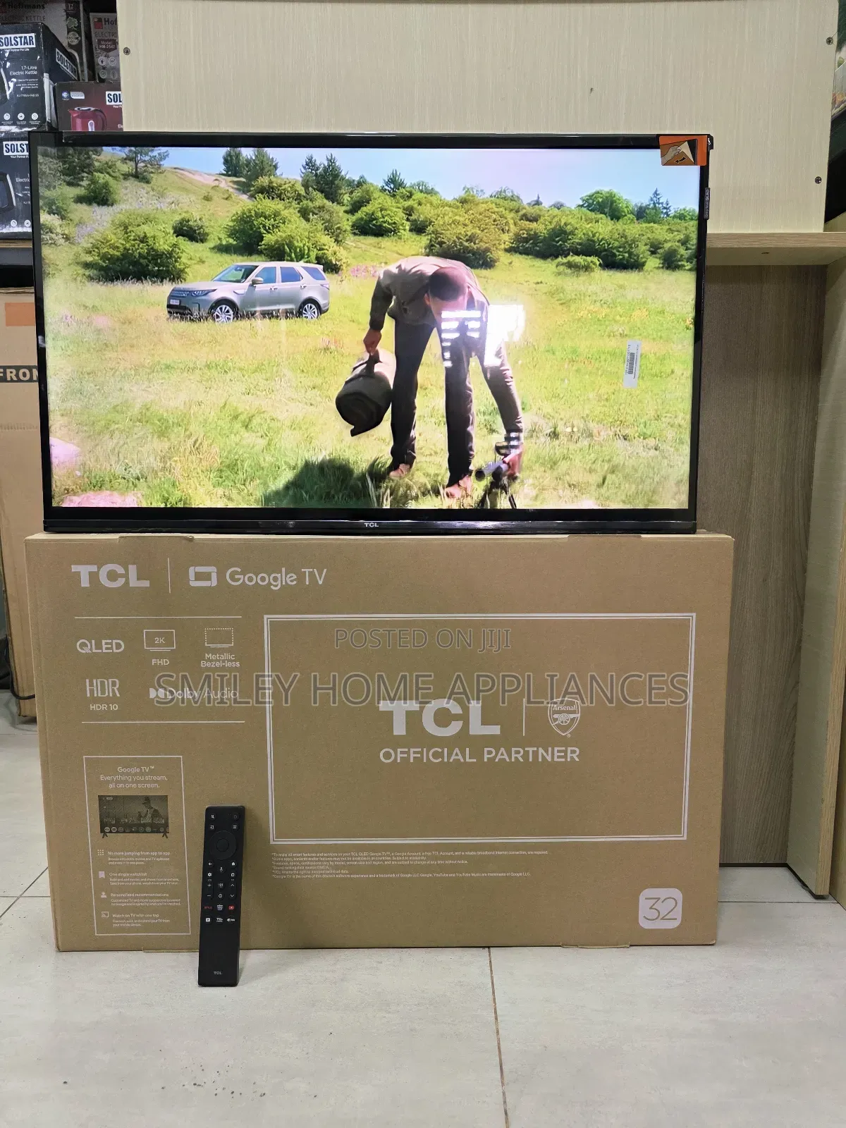 Qled 32inches TCL Google Andriod Tv Full-Hd 1080p at 20% Discount Sales