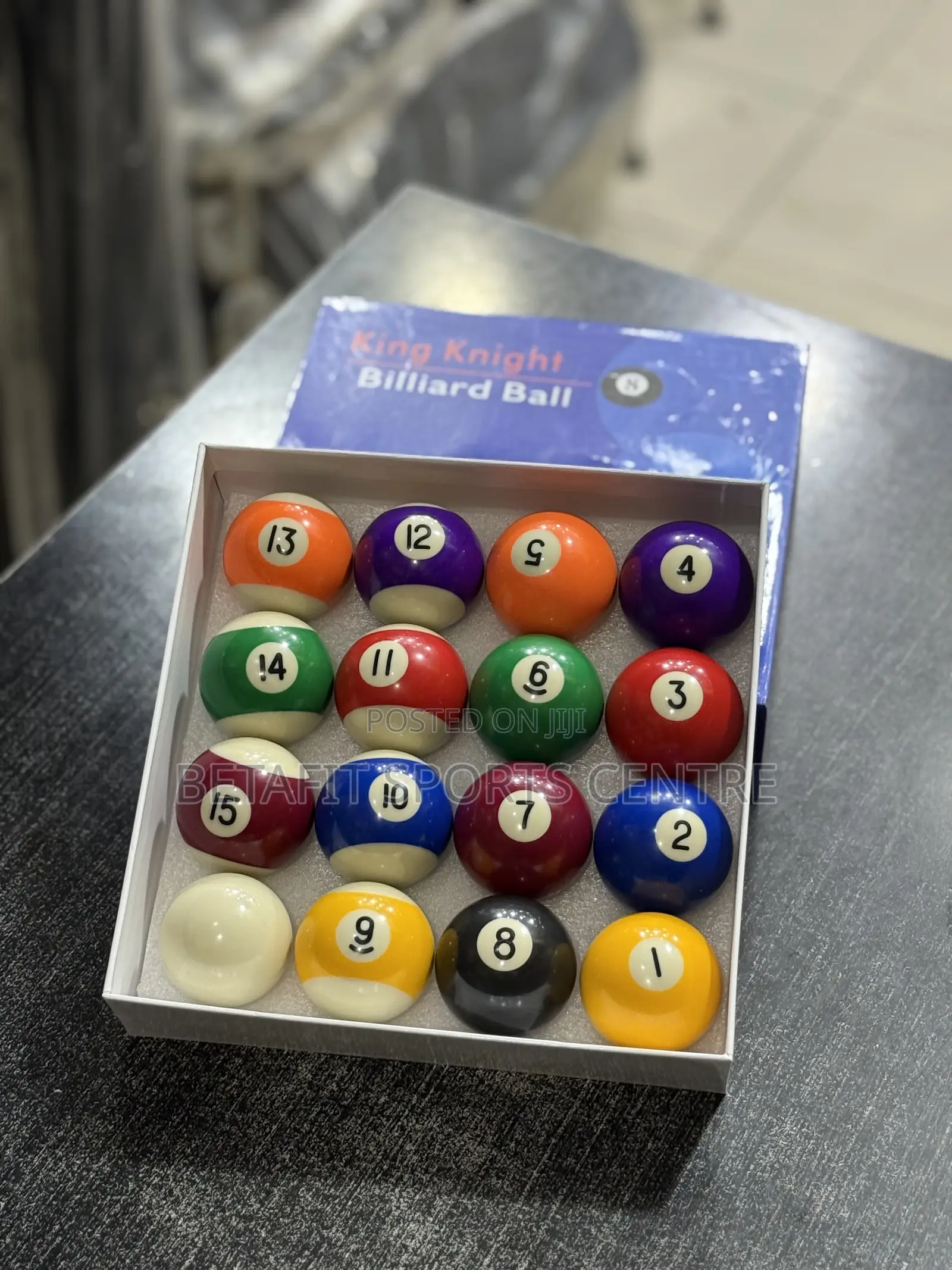 Snooker Ball Number Set