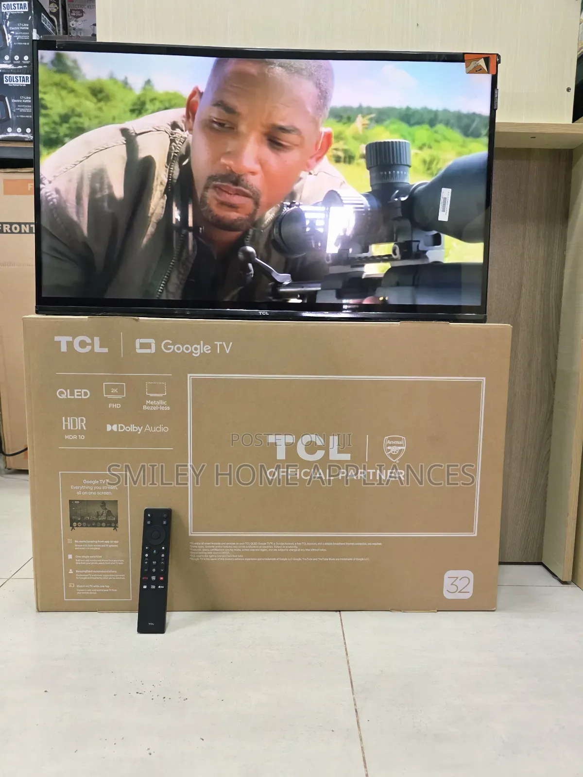 Qled Quantum Dot TCL 32inches Digital Android Googletv at 20% Discount