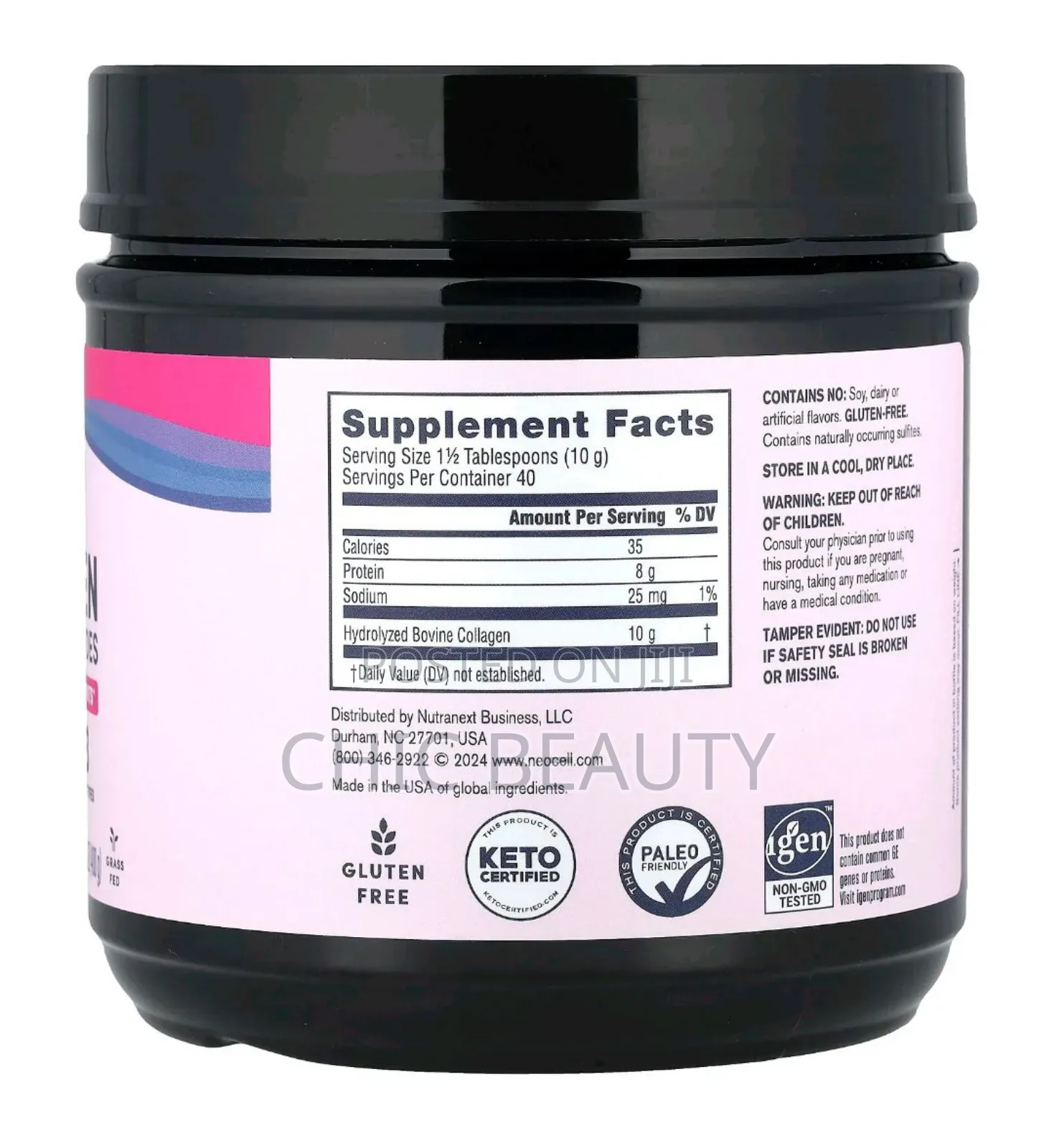 Neocell Super Collagen Peptides for Skin, Hair, and Joints 400g