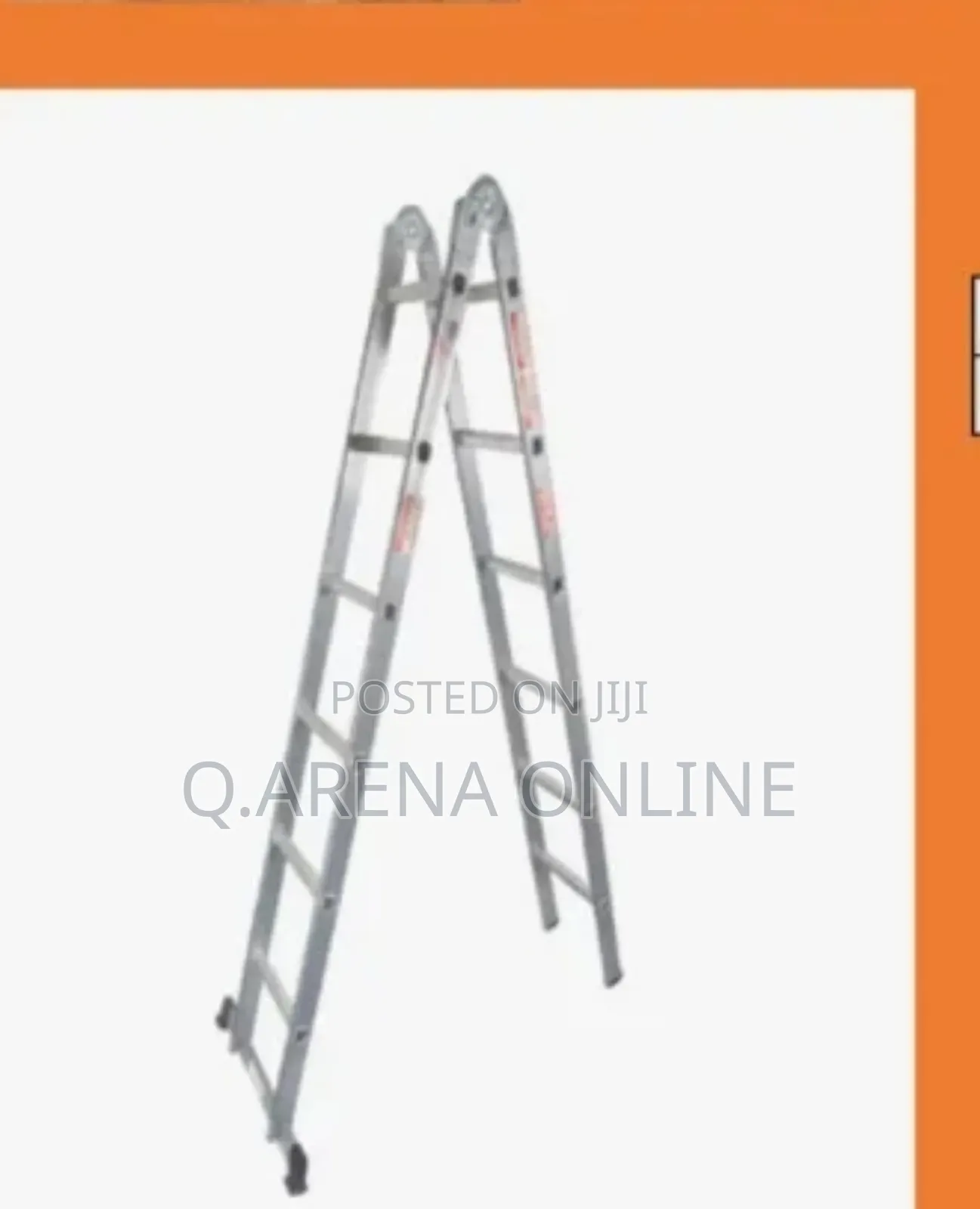 Double Sided Folding Ladder Aluminium