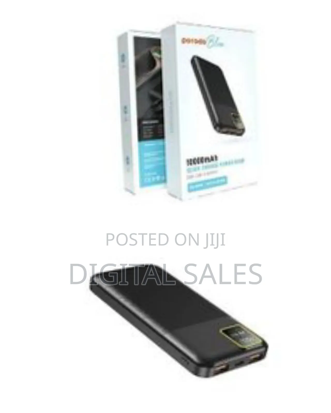 Porodo Blue Pb053 Quick Charge Power Bank 10000 Mah, Pd 20w Power