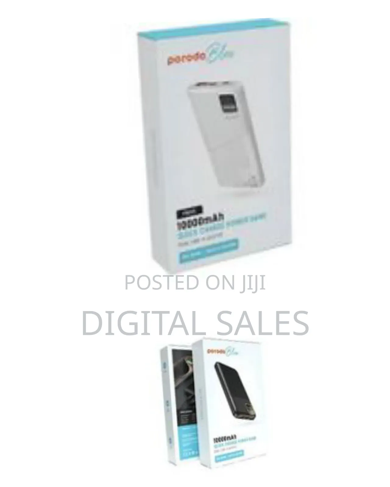 Porodo Blue Pb053 Quick Charge Power Bank 10000 Mah, Pd 20w Power 0