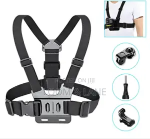 Chest Harness Mount Kit Designed for Action Cameras and Mobile Phones