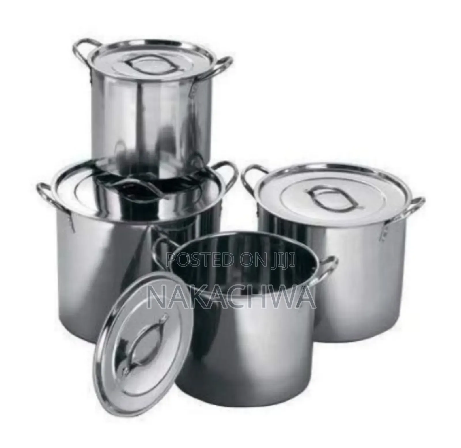 Its Four Pieces of Stock Pot Dishes