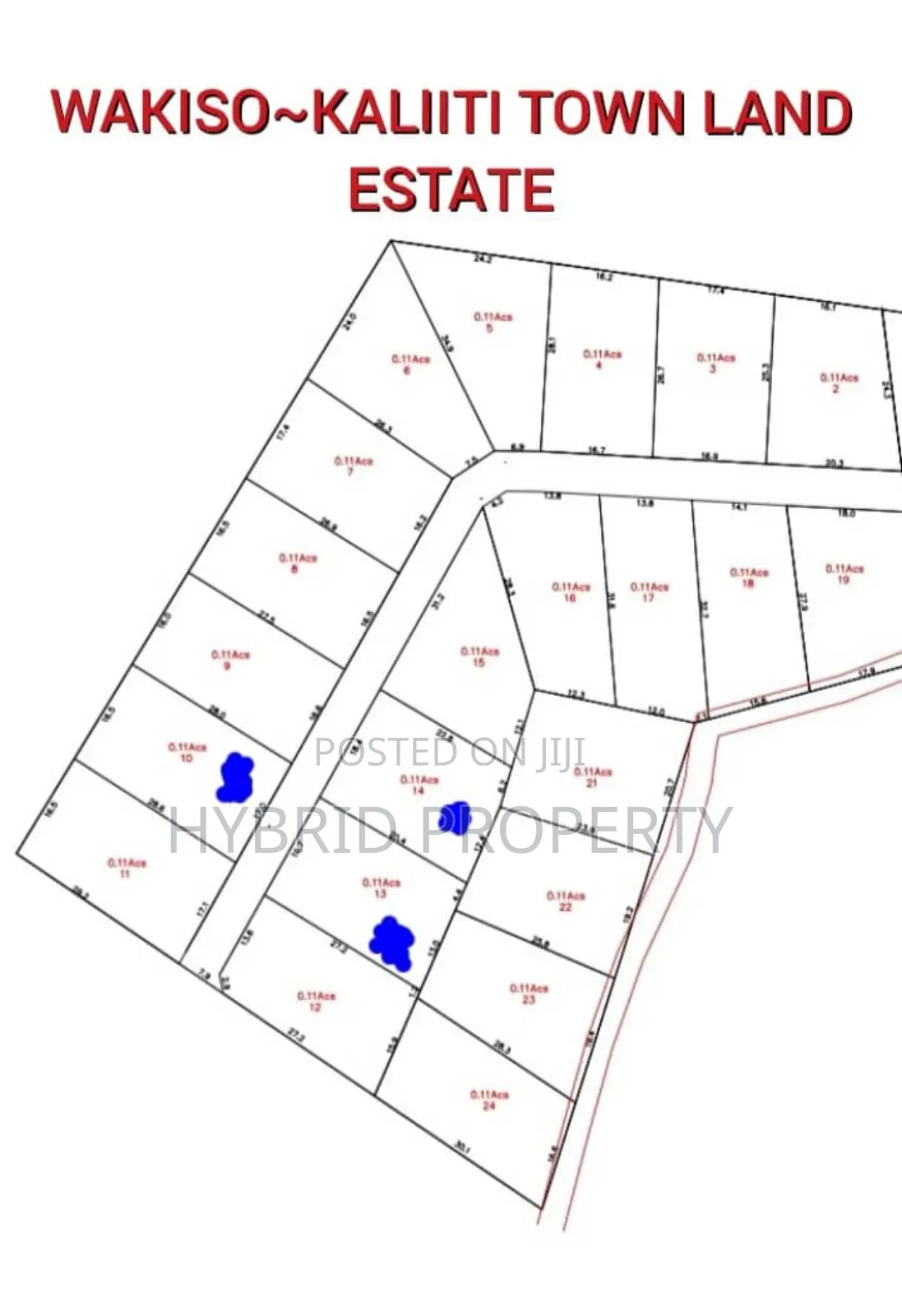 Prime Plots for Sale in Our Kaliiti Town Estate~Hoima Road.