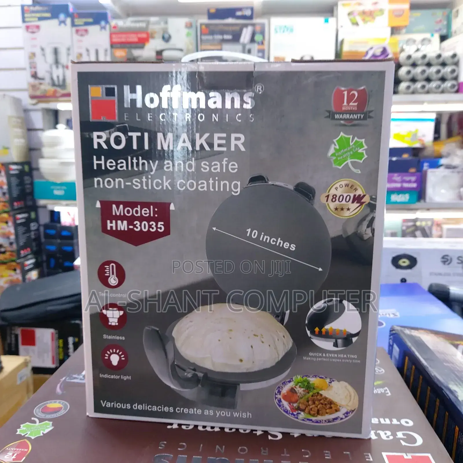 Roti Chapati Maker Hoffman, Electric Roti Maker Hoffman