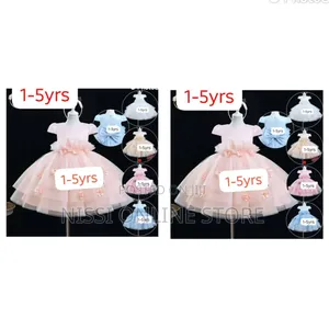 1-5yrs Girl's Party Dress