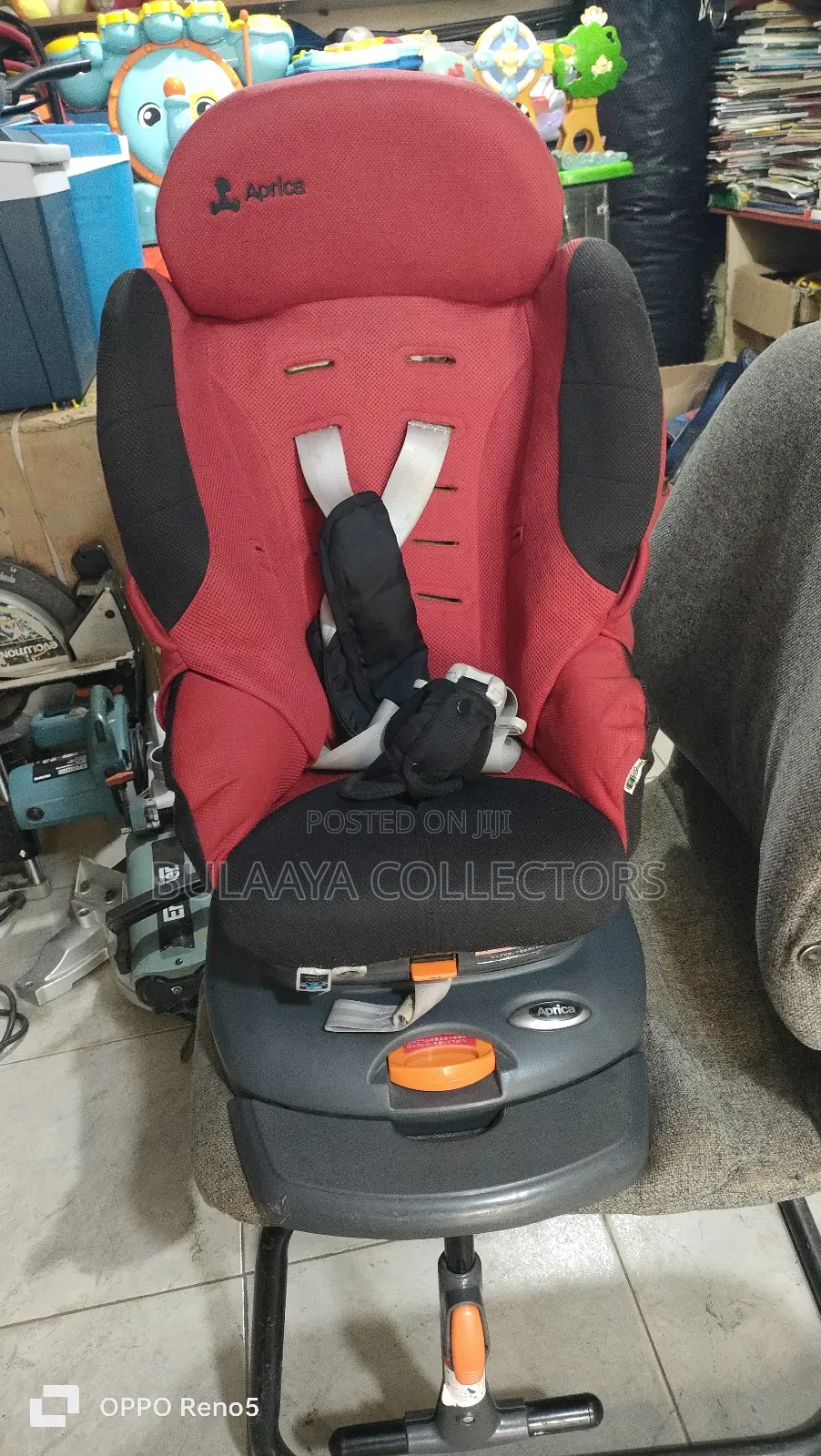 Uk Used 360° Rotating Aprica Air Groove Ac Child Car Seat.