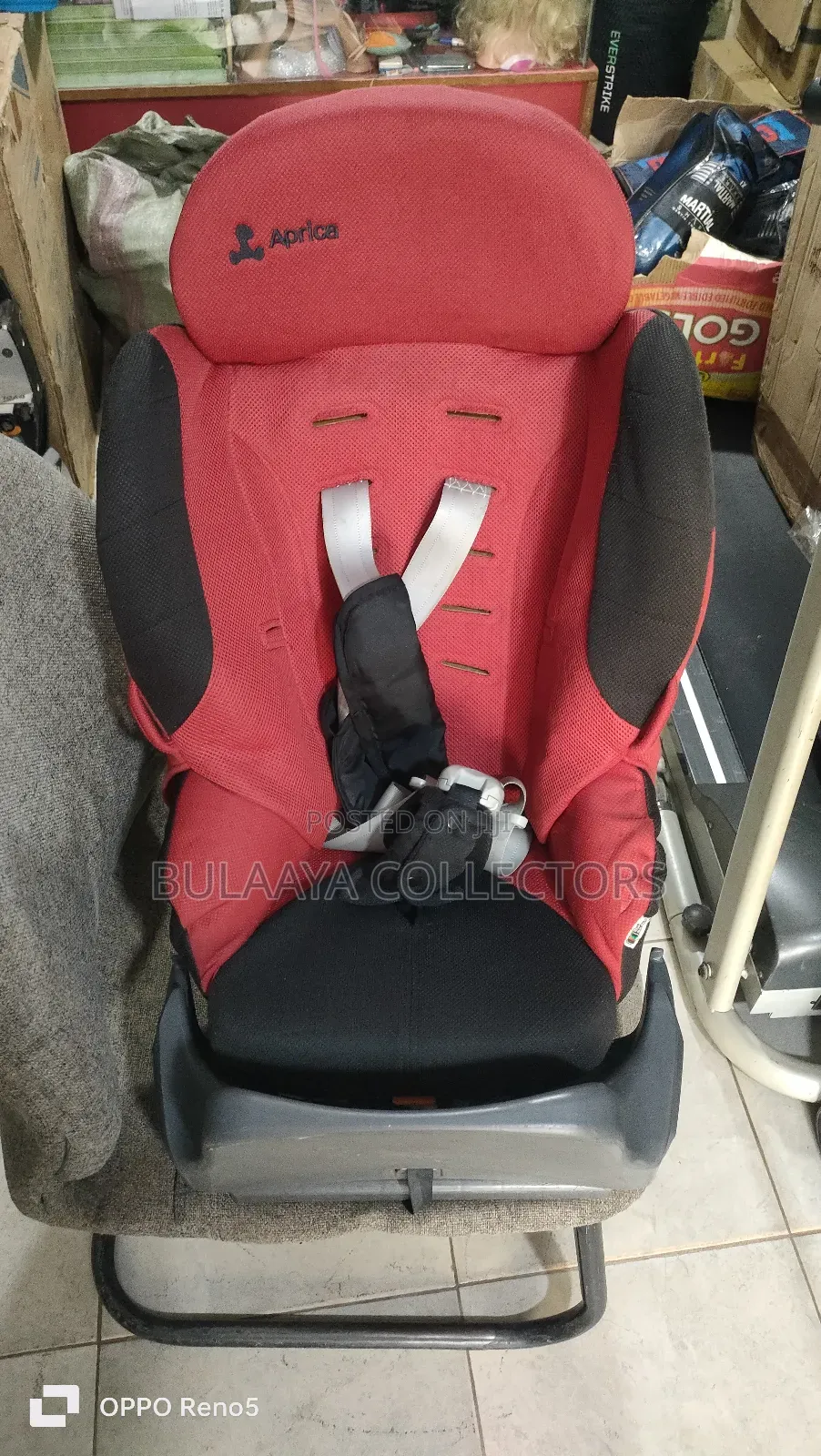 Uk Used 360° Rotating Aprica Air Groove Ac Child Car Seat.
