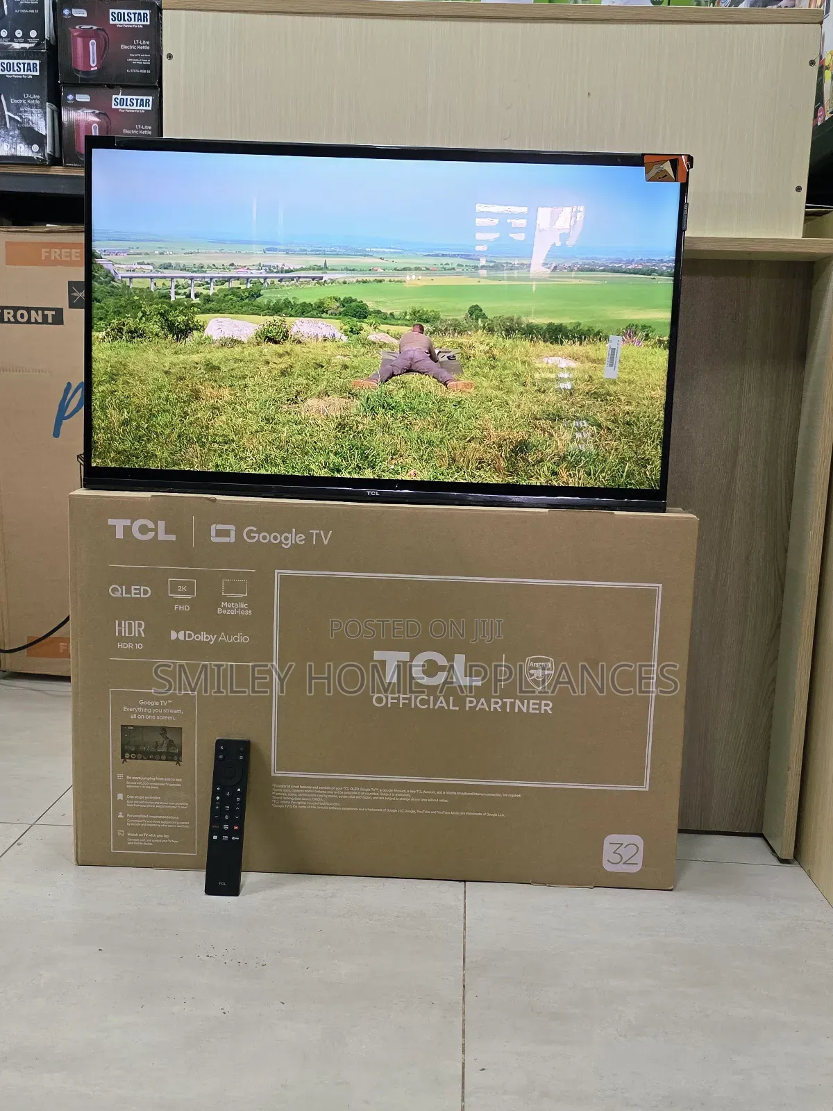 TCL 32inches Qled Google Andriod Tv With Dobly Atmos at 15% Discount