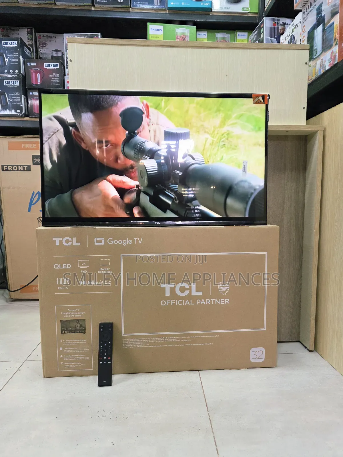 TCL 32inches Google Android Tv Quantum Dot Display Tv at 25% Discount