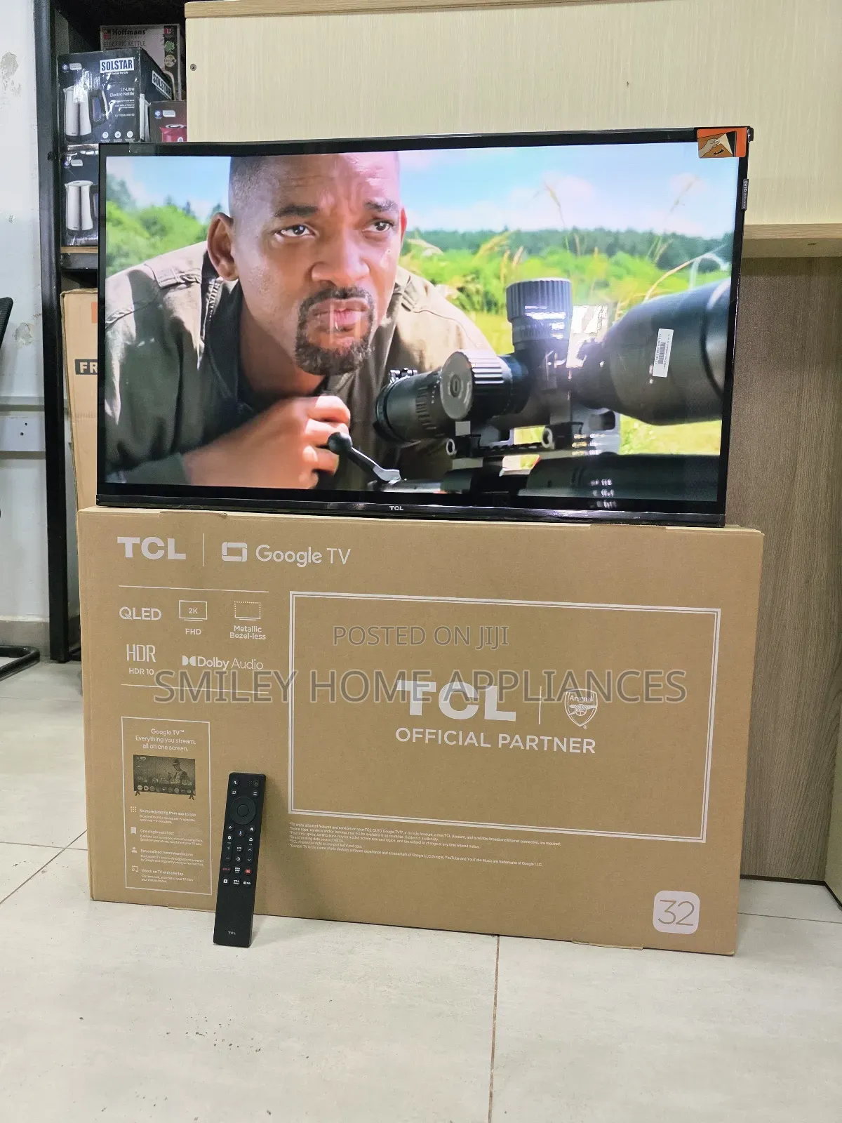 TCL 32inches Google Android Tv Quantum Dot Display Tv at 25% Discount