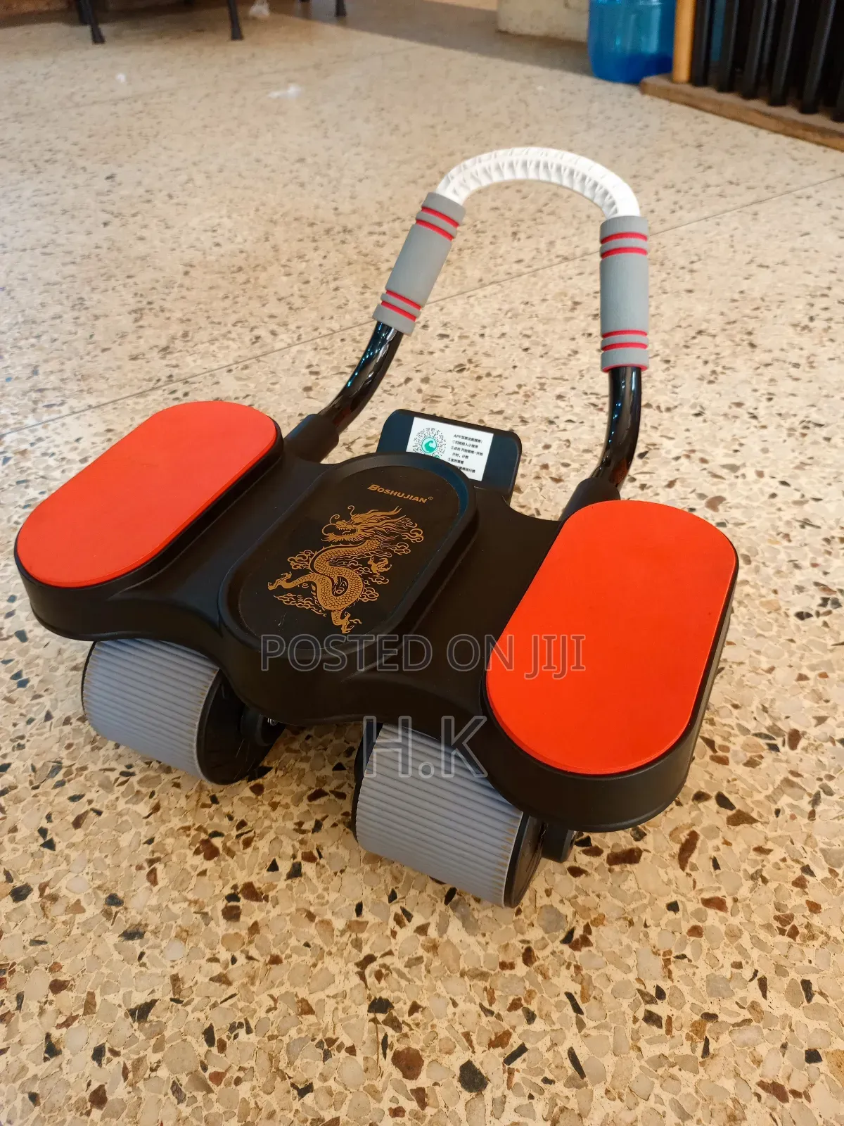 Ab Roller Wheel With Elbow Support
