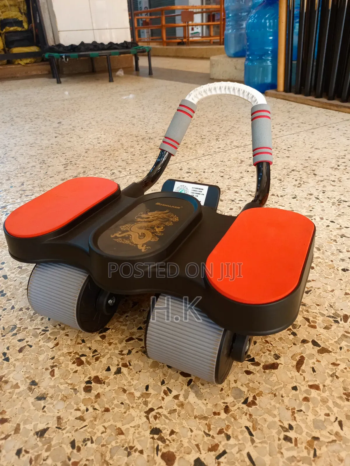 Ab Roller Wheel With Elbow Support
