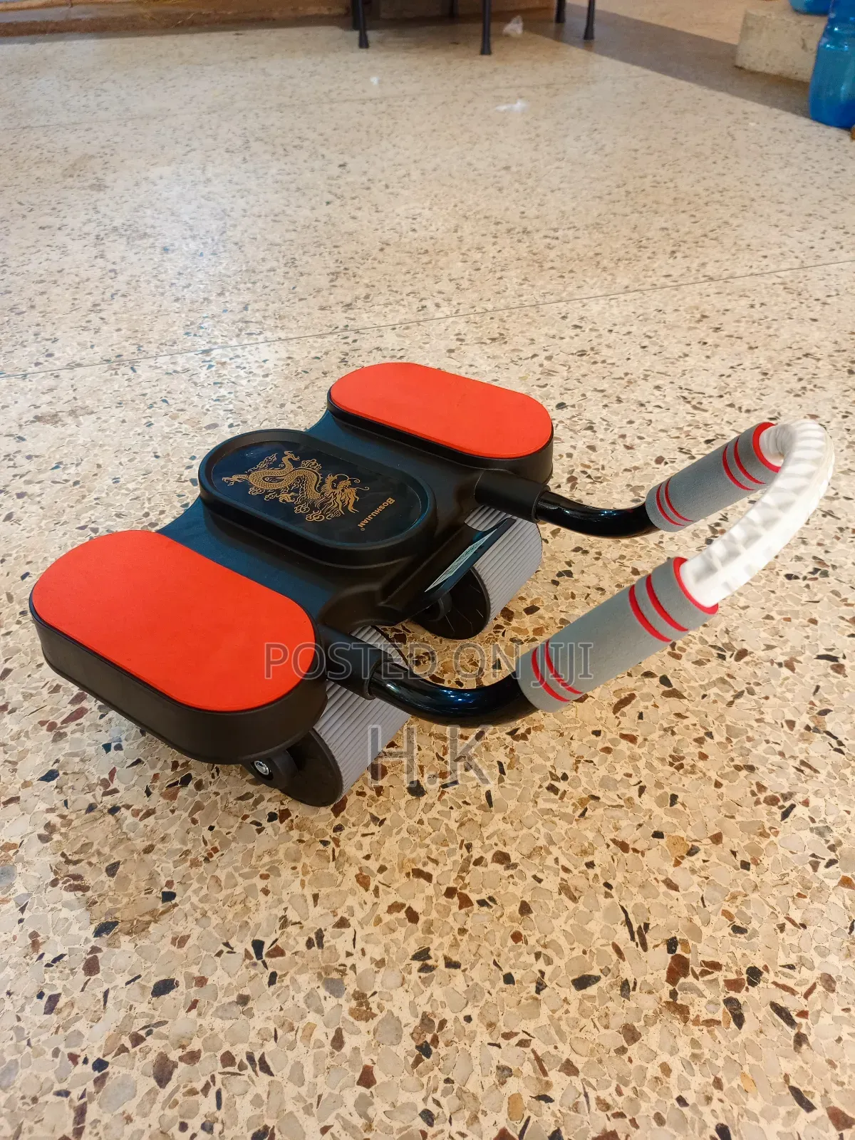 Ab Roller Wheel With Elbow Support
