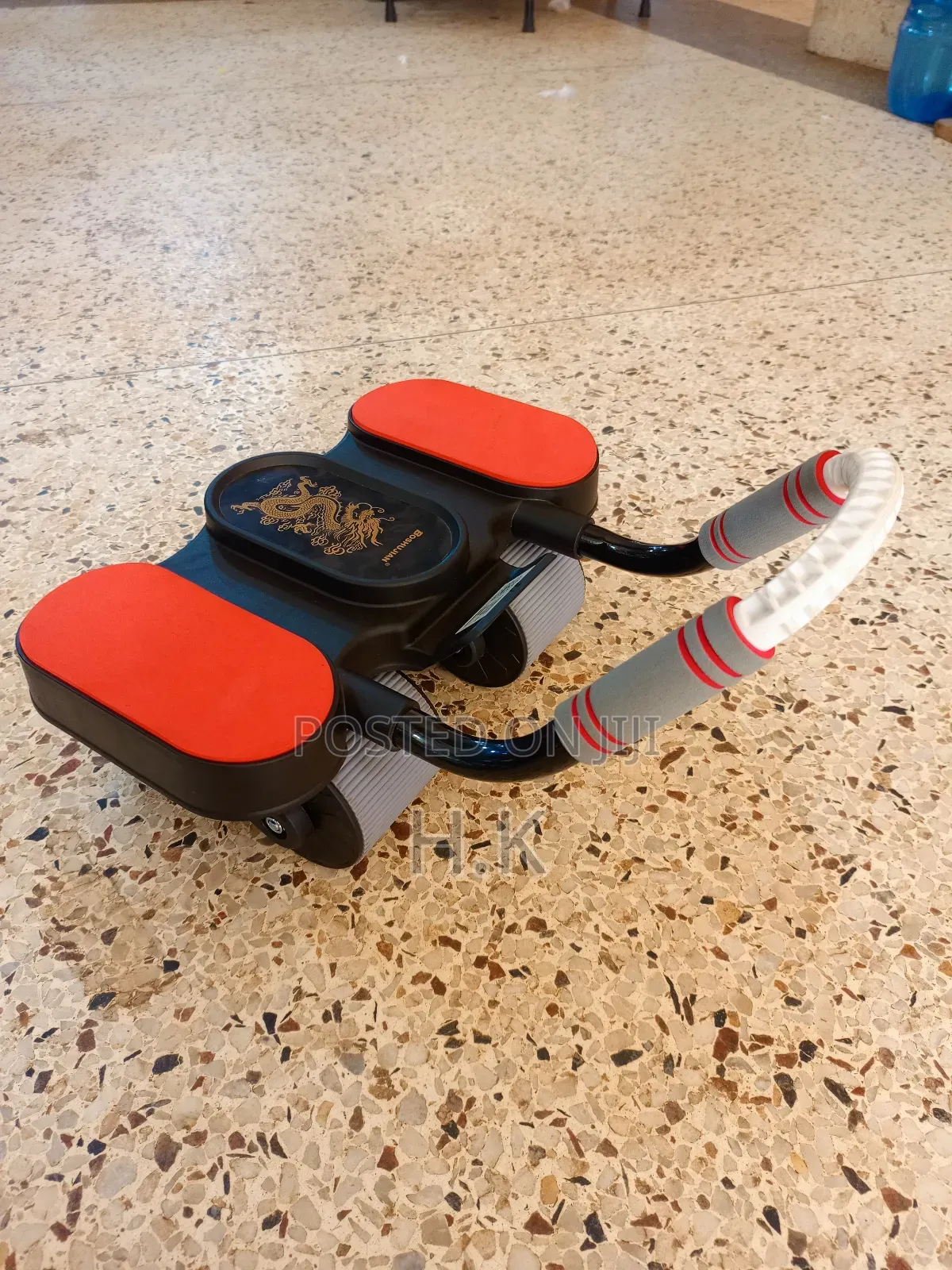 Ab Roller Wheel With Elbow Support