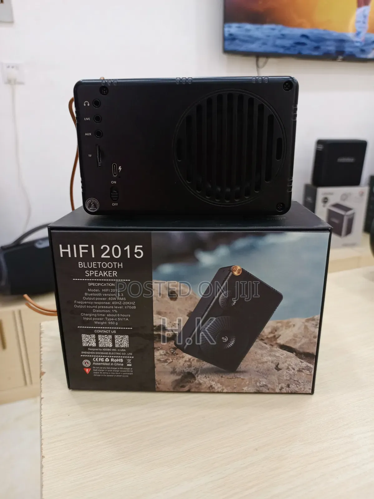 Sinoband Hifi 2015 Bluetooth Speaker.