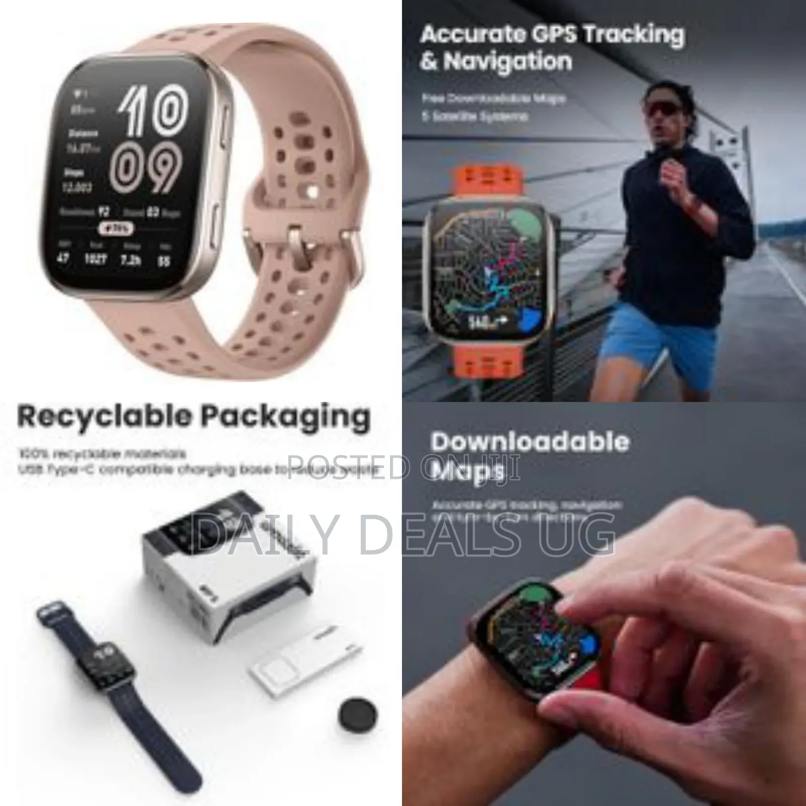 Amazfit Bip 6 Smart Watch 46mm, 14day Battery 1.97" Amoled Display