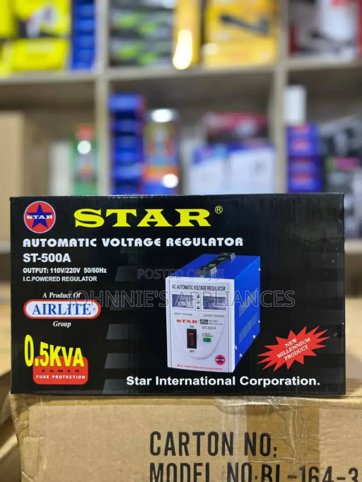 Air Star 500watts Regulator or Stabilizer