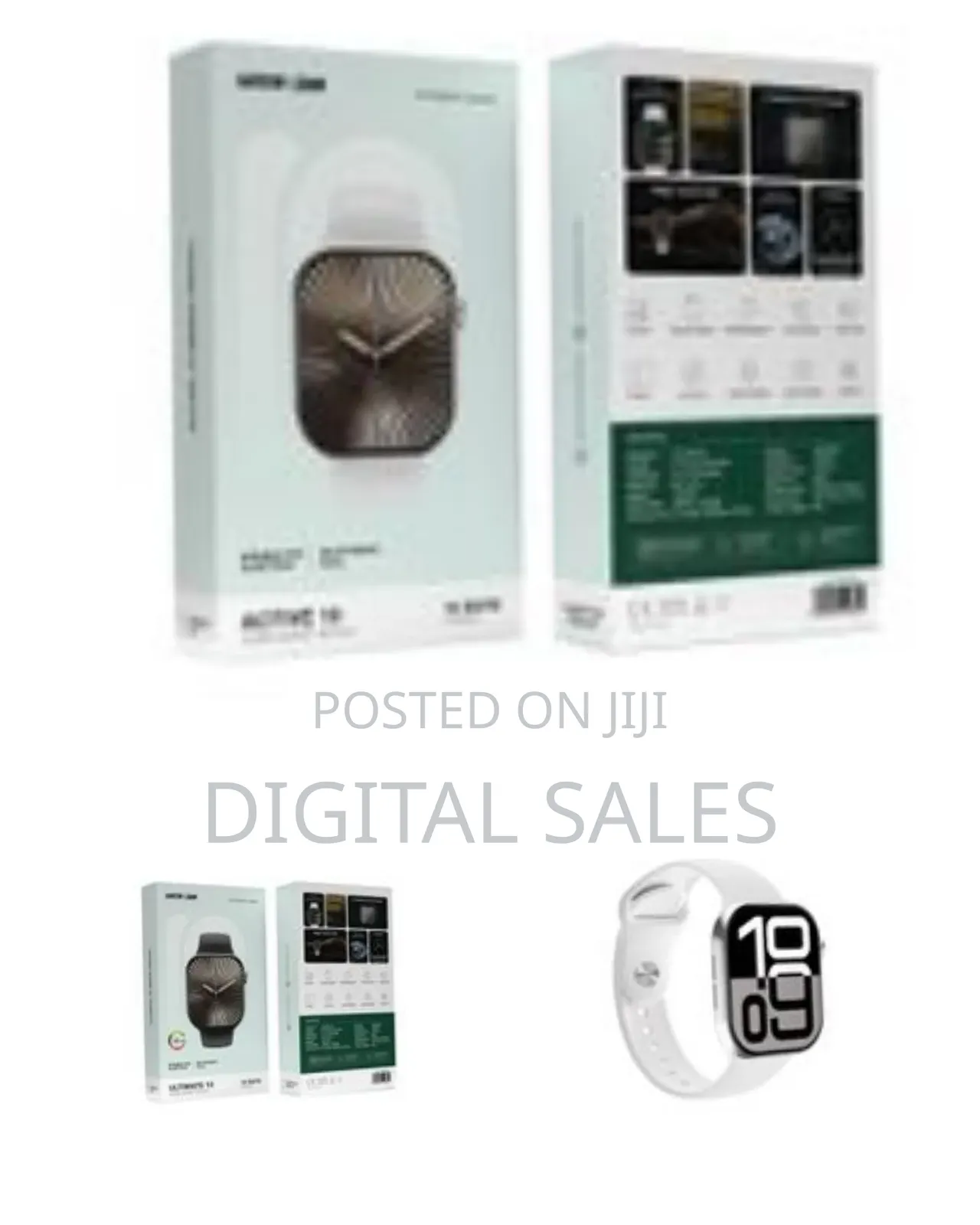 Green Lion Ultimate 10 46mm Smart Watch With Voice Assistant