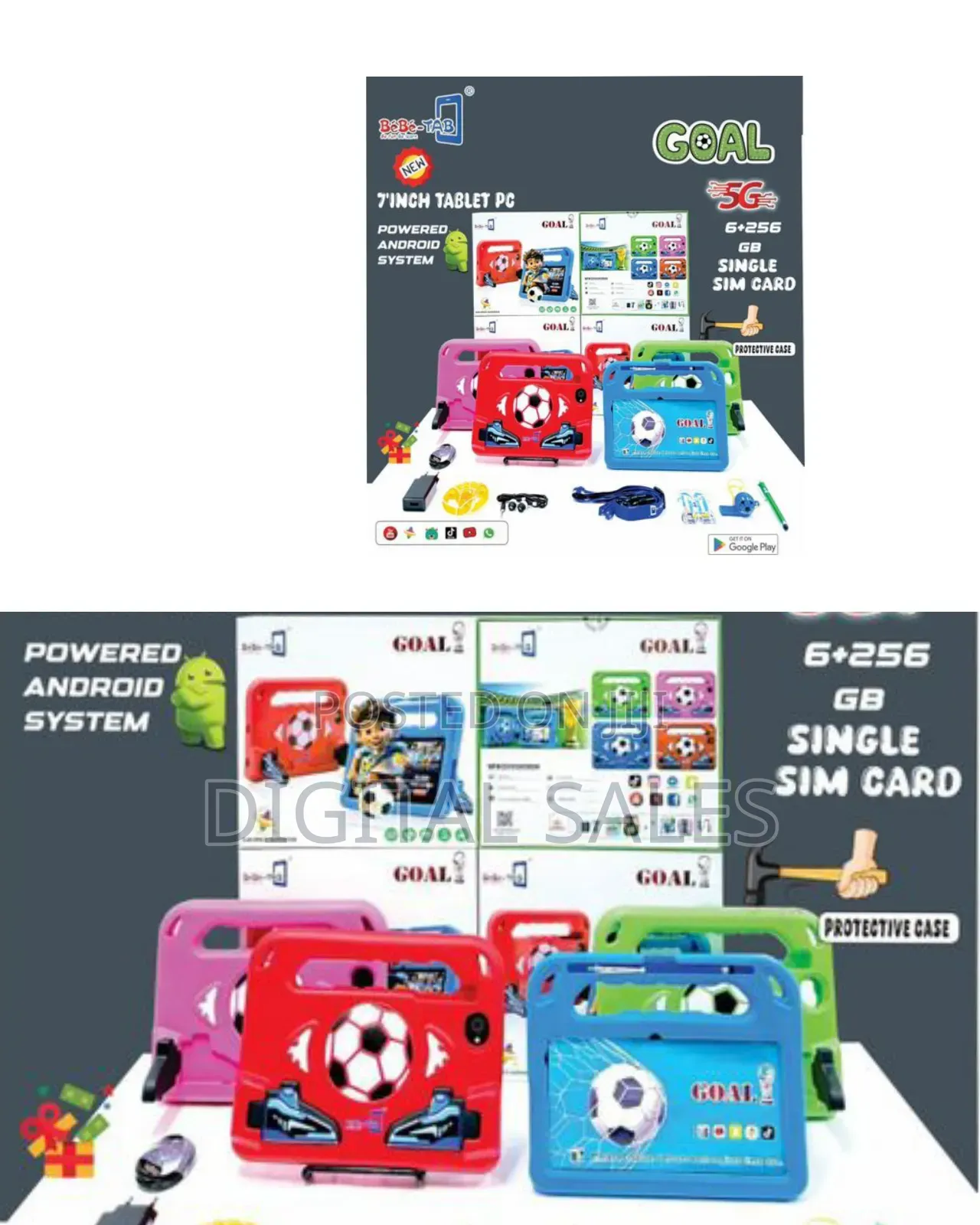 Bebe Tab Goal Tablet 7 Inch 800 X 1280 Quad Core Pixel High Definition