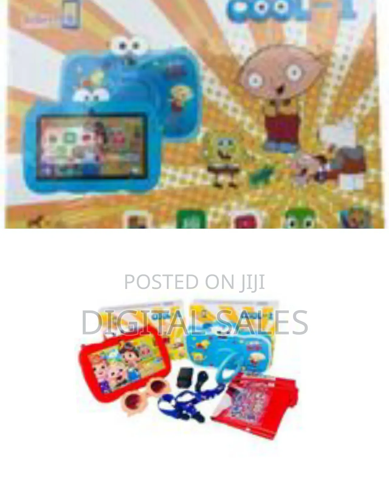 Bebe Tab Cool -1 Educational Kids Tablet 7inch - 4gb + 128gb