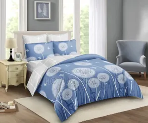 5x6 4 Pcs Duvet Set With 1 Duvet 1 Bedsheet And 2 Pillowcase