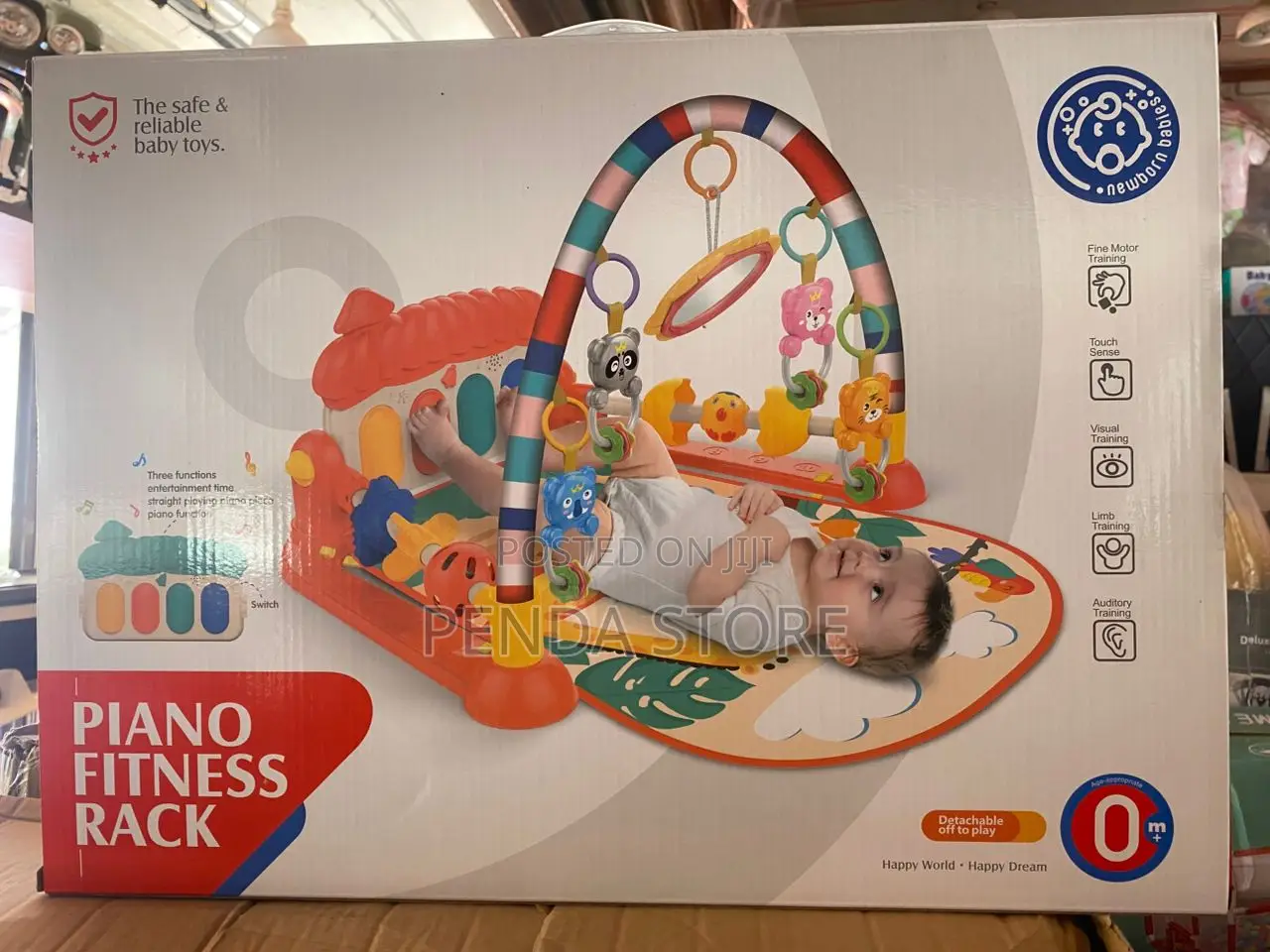 Baby Gym Play Mat With Musical Activity – Fun Baby Play Mat