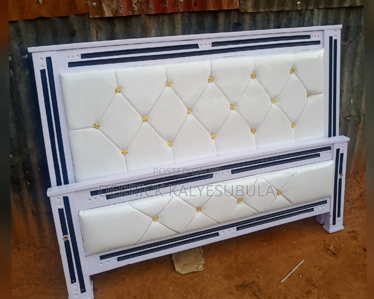 White Bed Available