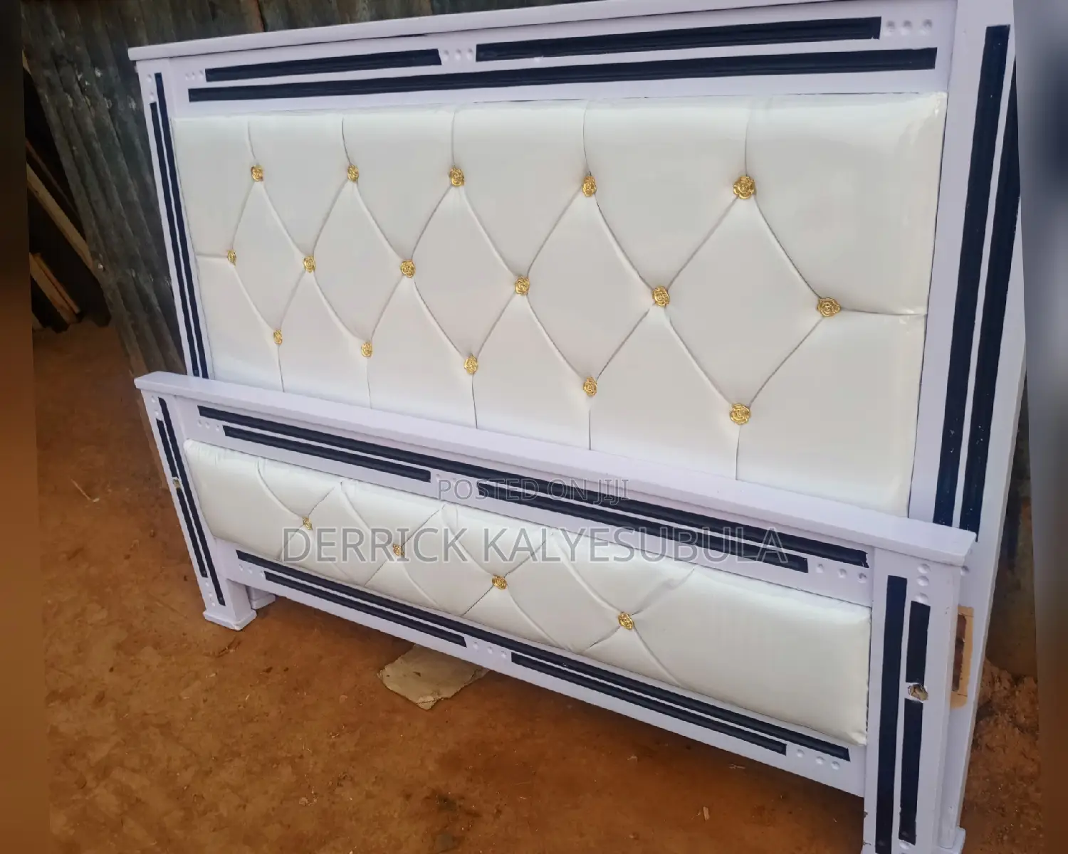 White Bed Available