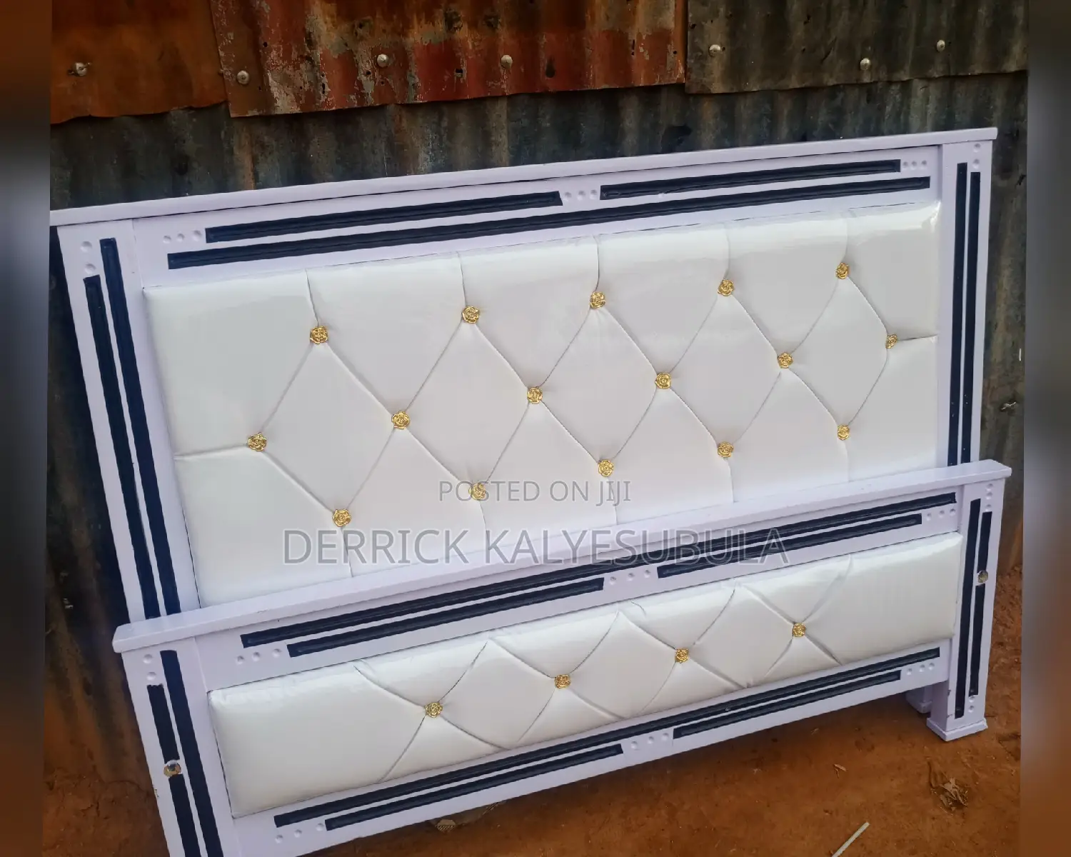 White Bed Available