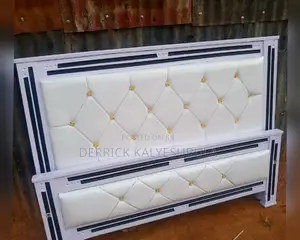 White Bed Available