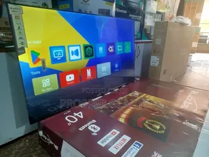 40 Inches Led Black Ark Smart Digital Flat Screen Flameless