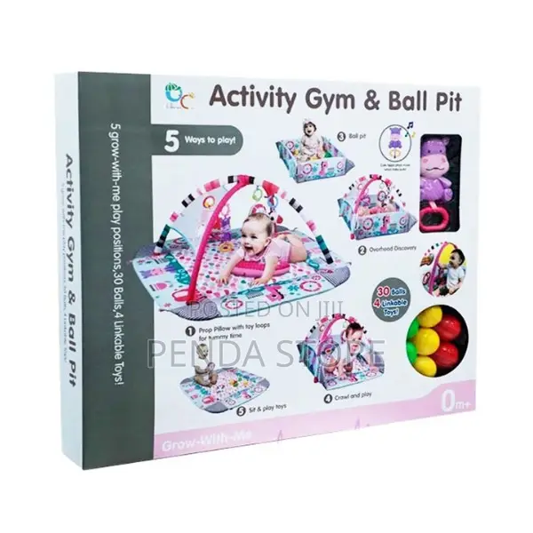 Activity Gym and Ball Pit – Fun and Safe Activity Play Gym