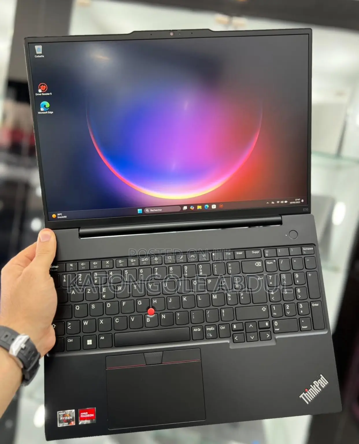 New Laptop Lenovo ThinkPad E16 G1 16GB AMD Ryzen 5 SSD 512GB