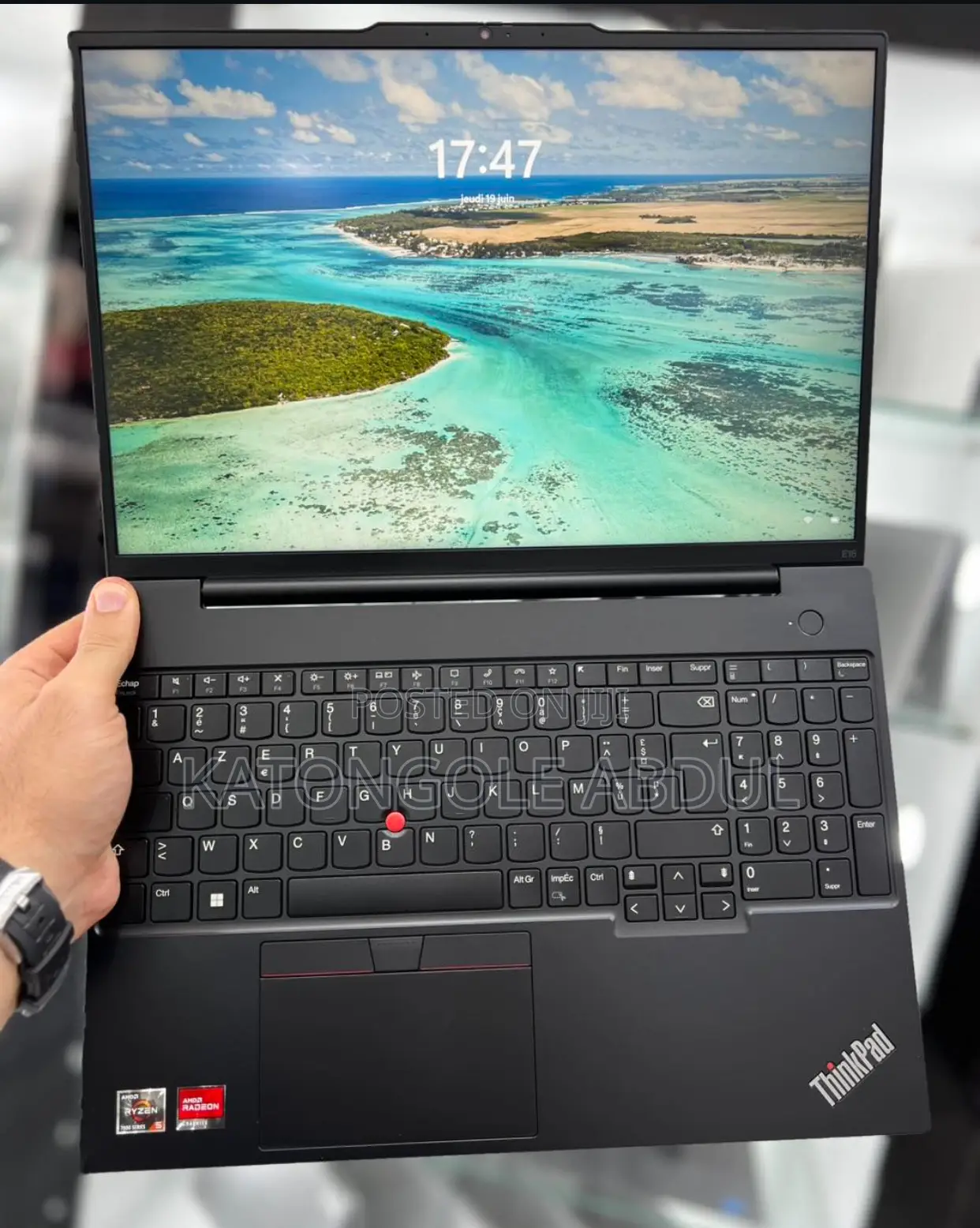 New Laptop Lenovo ThinkPad E16 G1 16GB AMD Ryzen 5 SSD 512GB