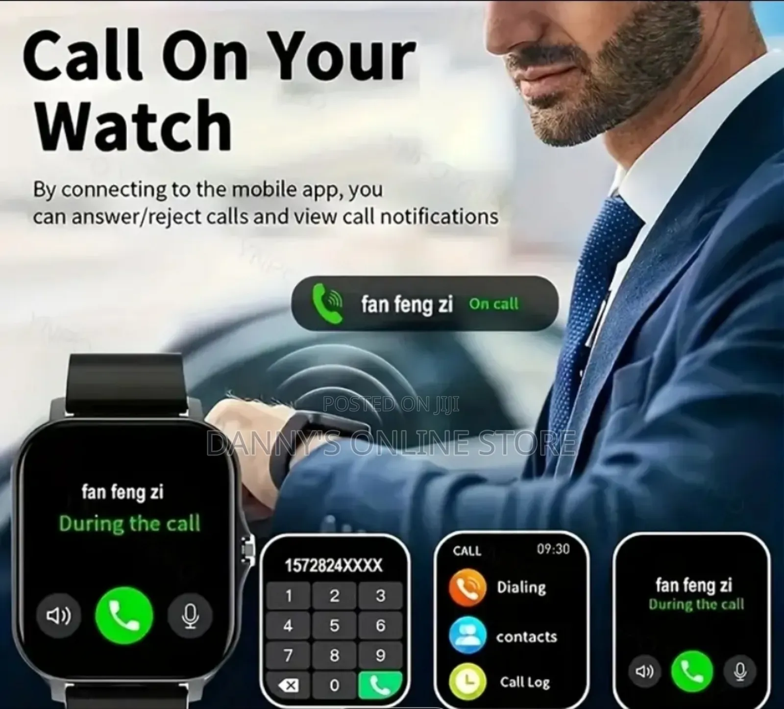 Men's Quartz Smart Watch