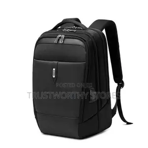 Black, Waterproof Laptop Backpack