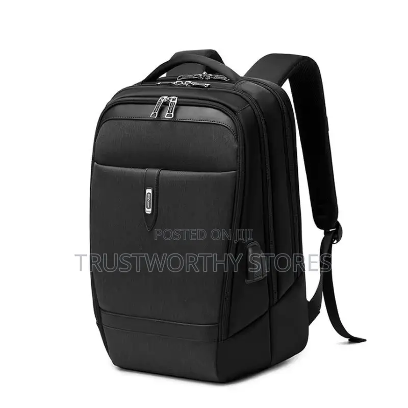 Black, Waterproof Laptop Backpack