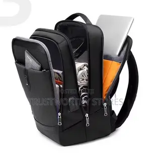 Black, Waterproof Laptop Backpack
