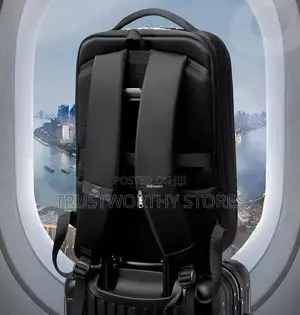 Black, Waterproof Laptop Backpack