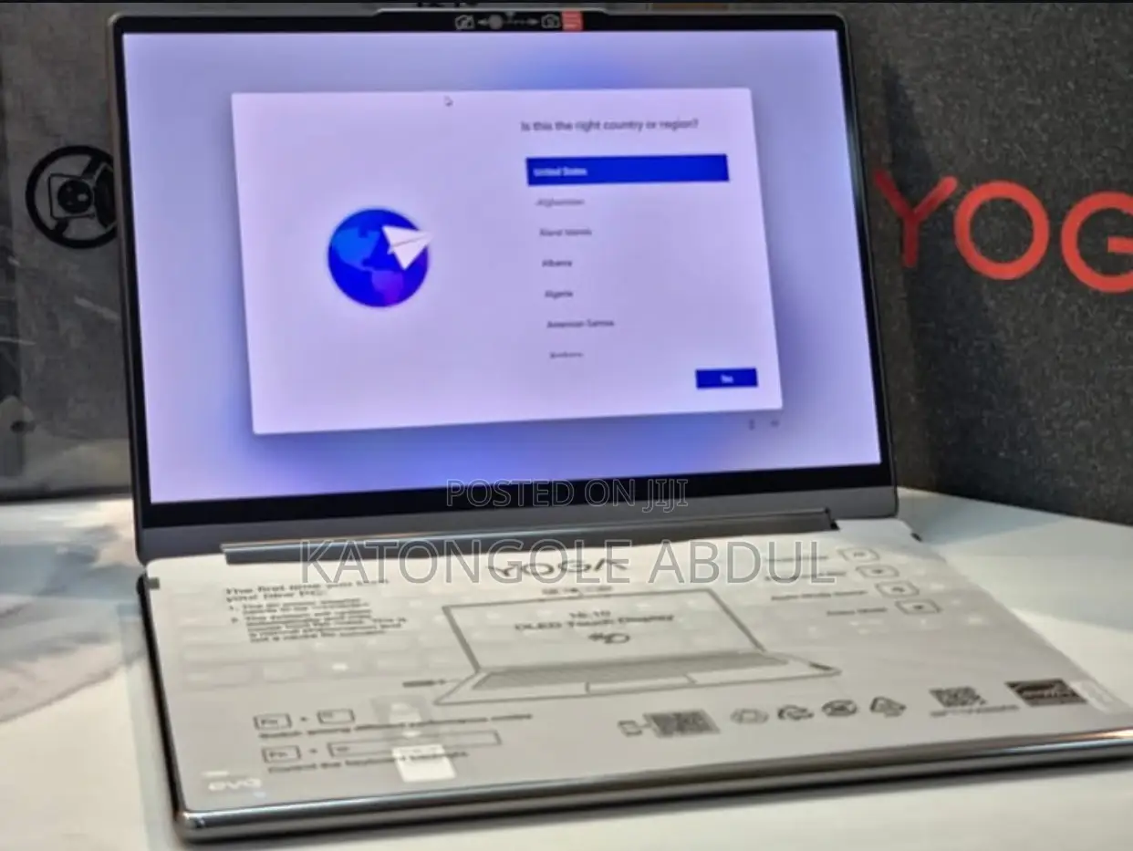 New Laptop Lenovo Yoga 7i 16GB Intel Core Ultra 7 SSD 1T