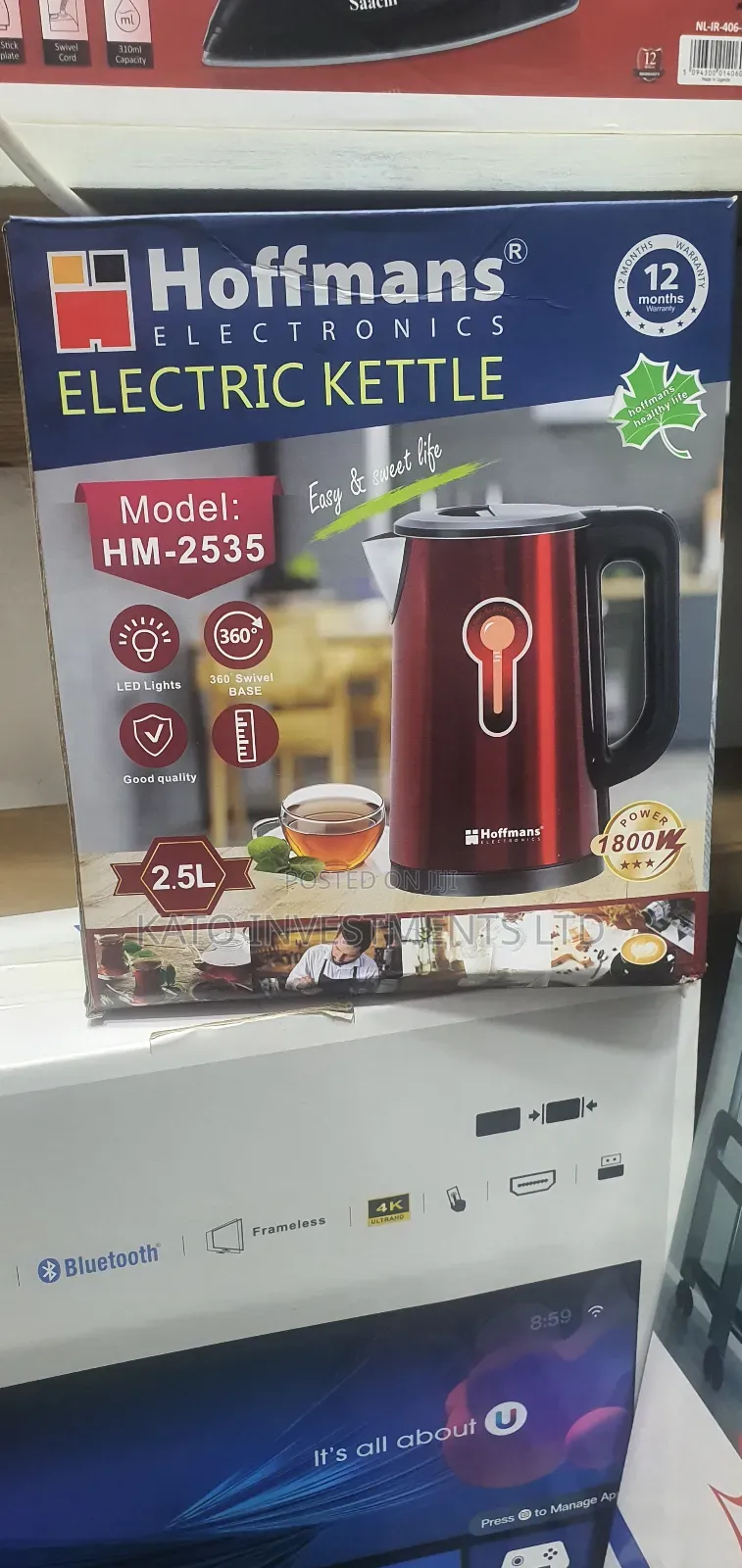 Hoffmans Paco Hm-2535 Electric Kettle