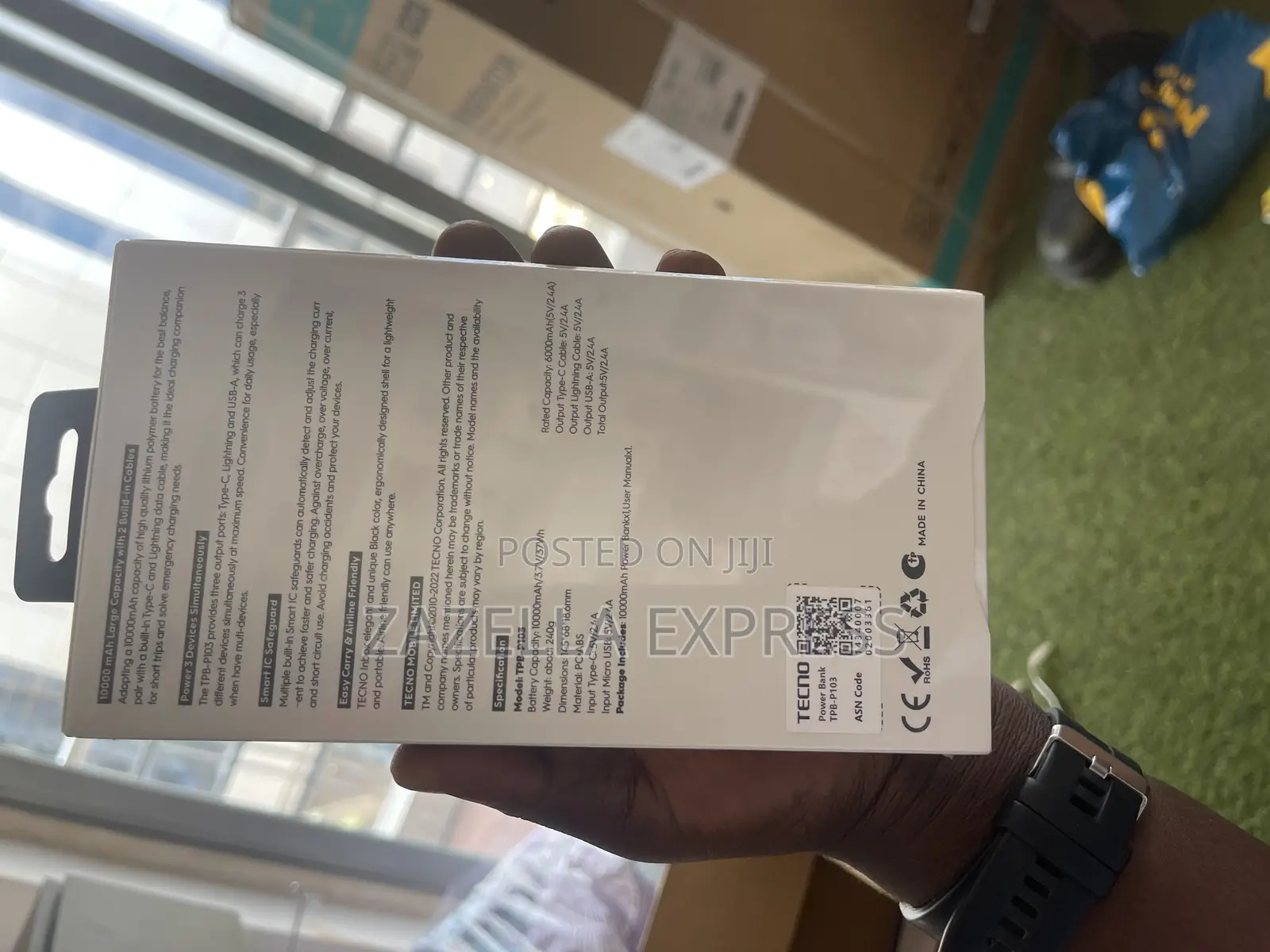 Tecno 10,000mah Power Bank