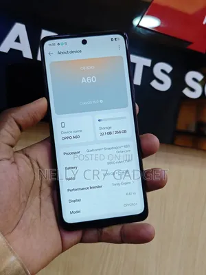 Oppo A60 256 GB Black